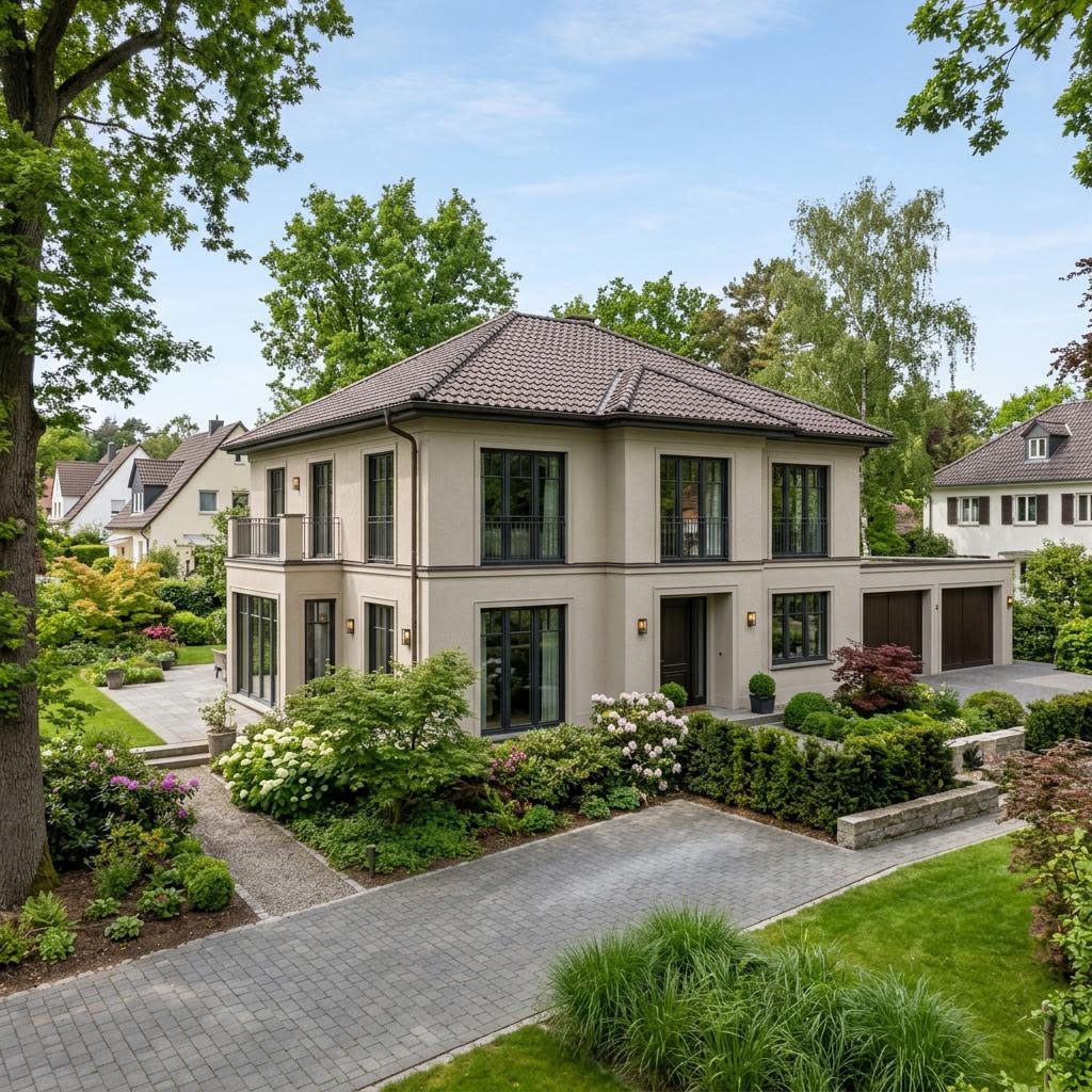 Eengezinswoning Classic 196 van Danwood met schilddak — prefab woning van 196 m²