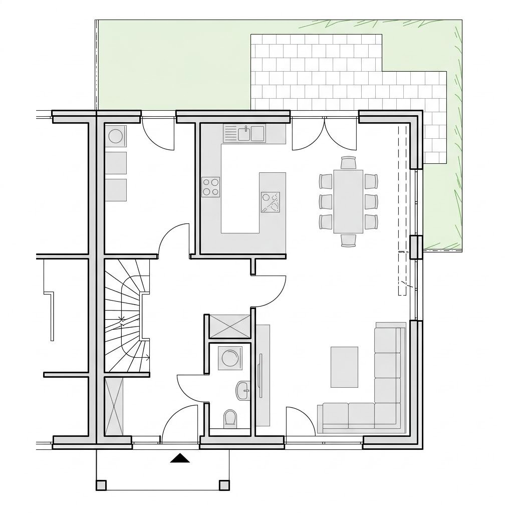 Plattegrond Doppelhaus 454 van Heinz von Heiden — 116 m², 4 kamers