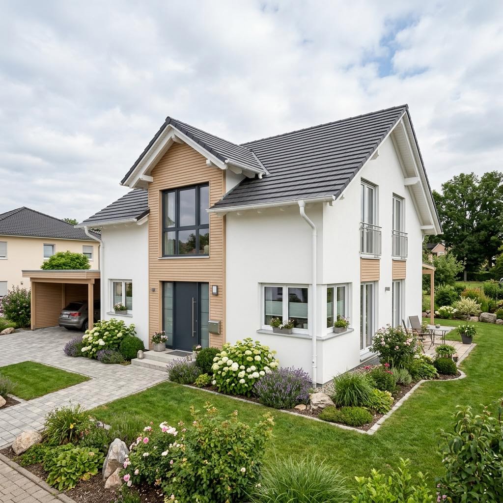 Eengezinswoning Family 158 van KAMPA met zadeldak — prefab woning van 158 m²