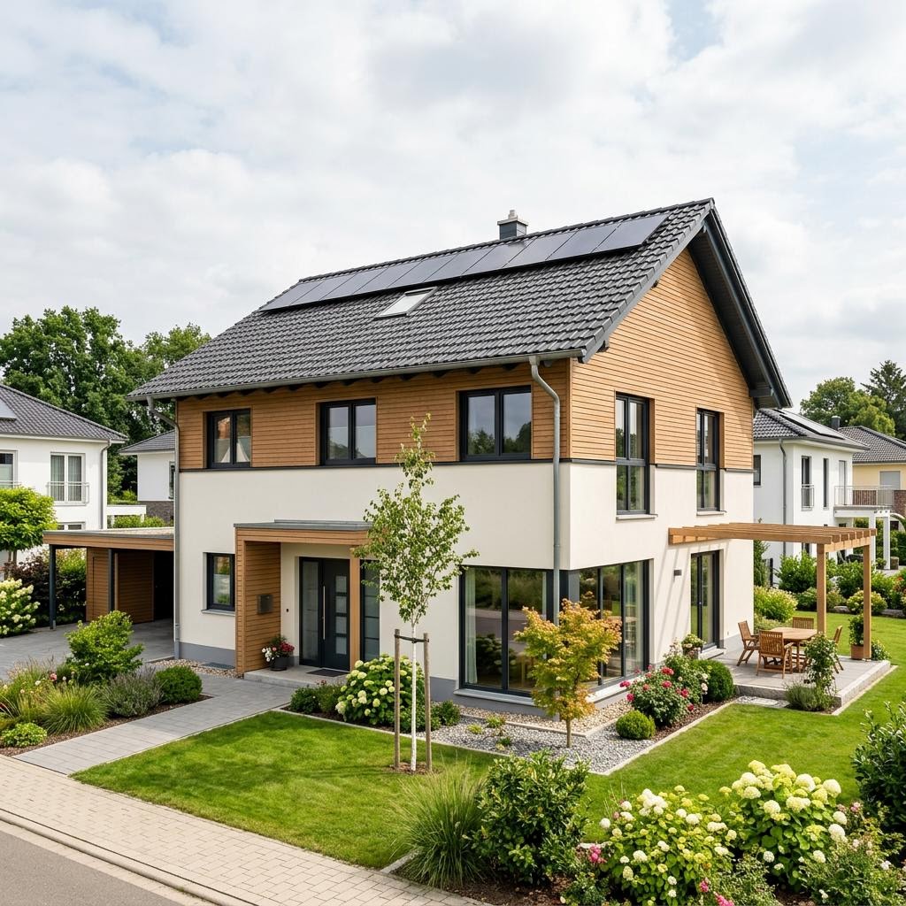 Eengezinswoning CLOU 156 van RENSCH-HAUS met zadeldak — prefab woning van 151 m²