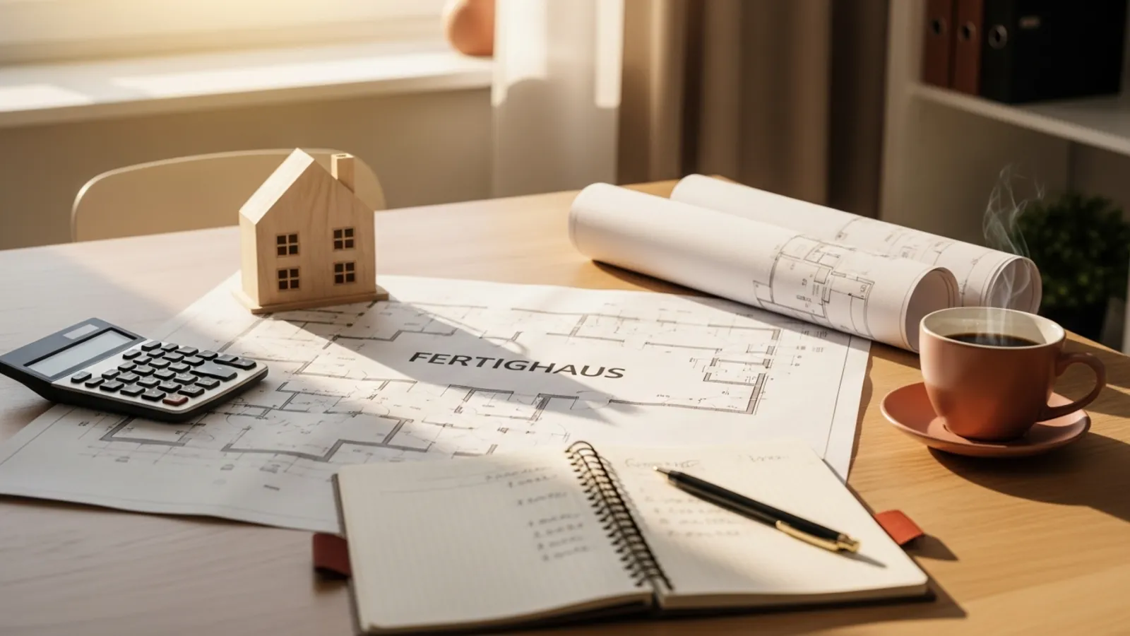 Financieringsgesprek met aflossingsschema en rekentool – overzicht van de leenkosten voor je prefab woning